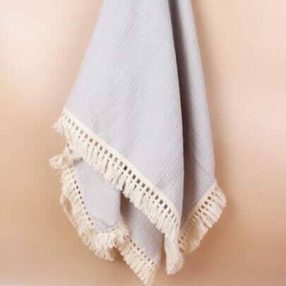 COUVERTURE BEBE - BabyBlanket™ - Gris - Baby Tala